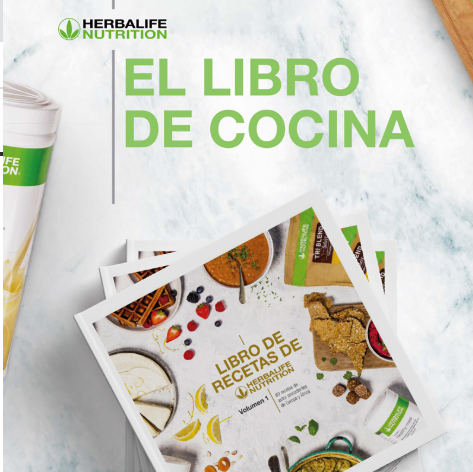 Libro de Recetas de Herbalife Nutrition 1 u