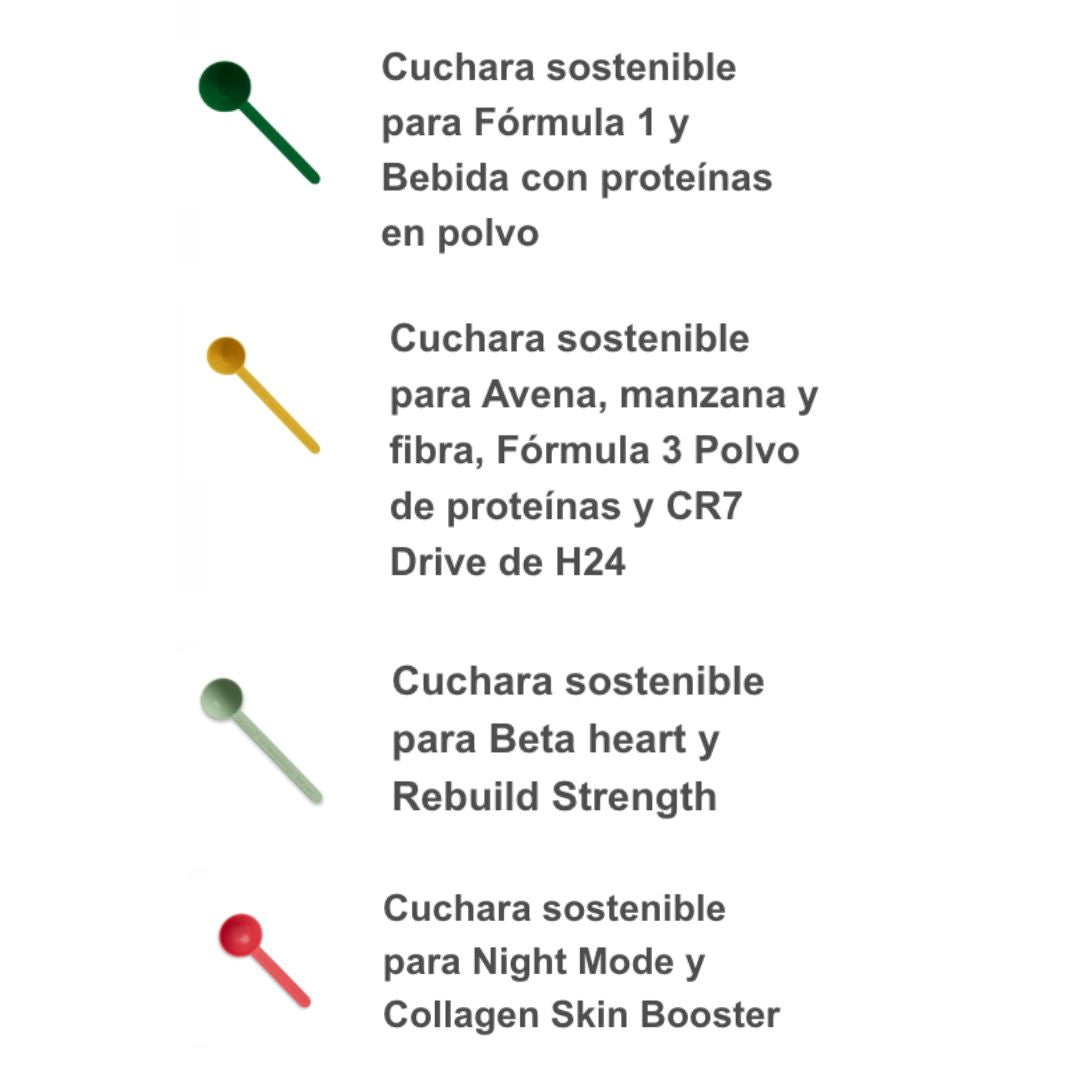 Cuchara Medidora Sostenible (4 cucharas)